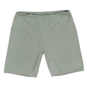 VARLEY All Day 7" Bike Shorts Sage Green Athleisure Yoga Sporty Lounge Minimal